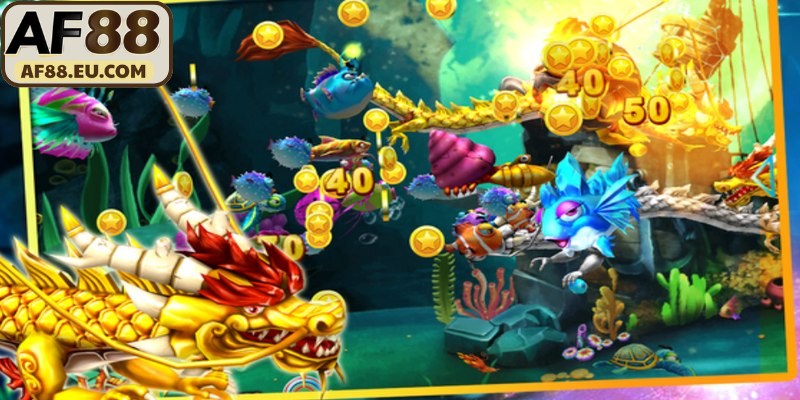 Cách chơi bắn cá rồng nổ khá dễ nắm bắt phù hợp với người mới