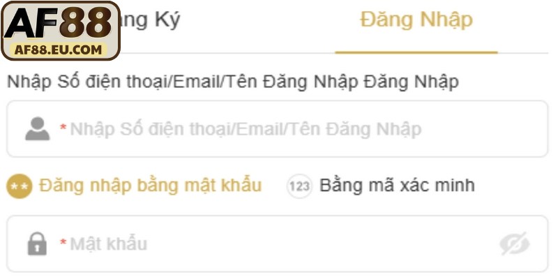 Hướng dẫn đăng nhập AF88 chi tiết và chính xác