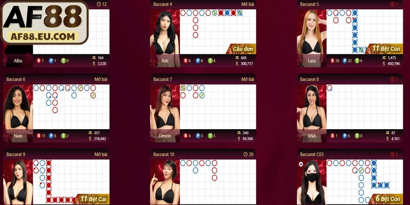 Hướng dẫn tham gia Live Casino tại AF88