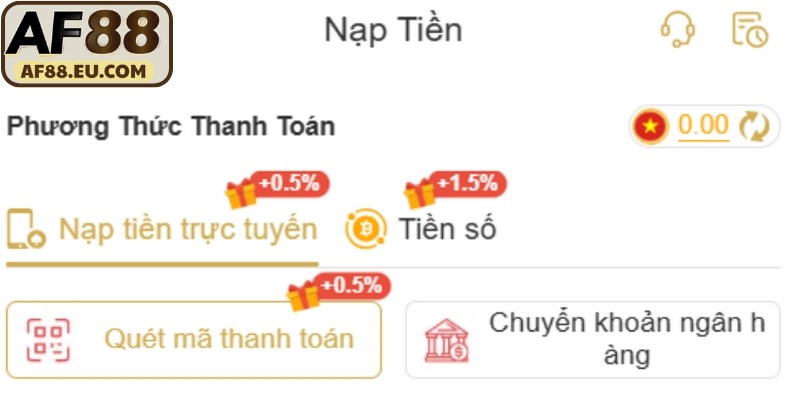 Tại sao việc nạp tiền AF88 lại quan trọng