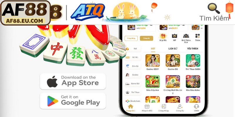 Việc tải app AF88 về điện thoại rất đơn giản, chỉ cần vài thao tác cơ bản